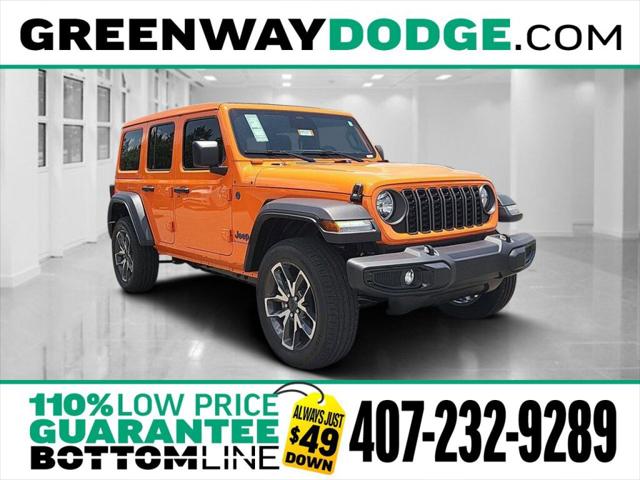 2025 Jeep Wrangler 4xe WRANGLER 4-DOOR SPORT S 4xe