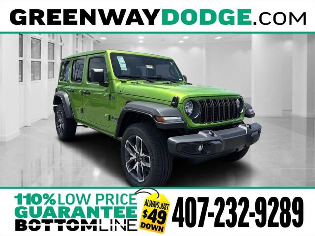 2025 Jeep Wrangler 4xe WRANGLER 4-DOOR SPORT S 4xe