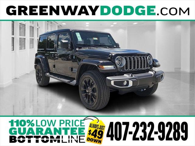 2025 Jeep Wrangler 4xe WRANGLER 4-DOOR SAHARA 4xe