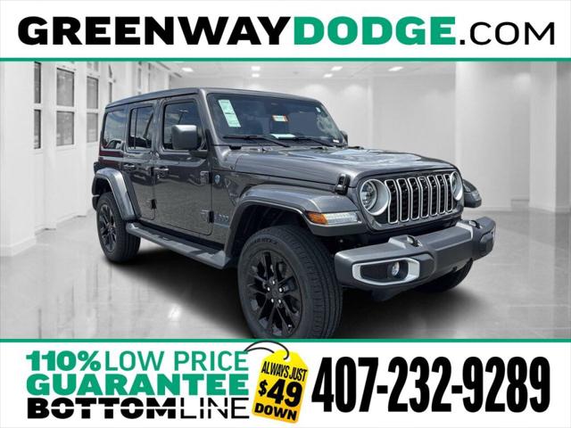 2025 Jeep Wrangler 4xe WRANGLER 4-DOOR SAHARA 4xe