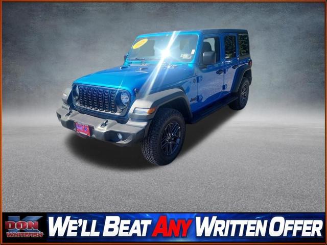 2025 Jeep Wrangler WRANGLER 4-DOOR SPORT S