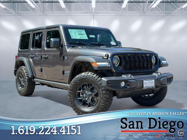 2025 Jeep Wrangler 4xe WRANGLER 4-DOOR WILLYS 4xe