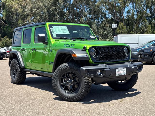 2025 Jeep Wrangler 4xe WRANGLER 4-DOOR WILLYS 4xe