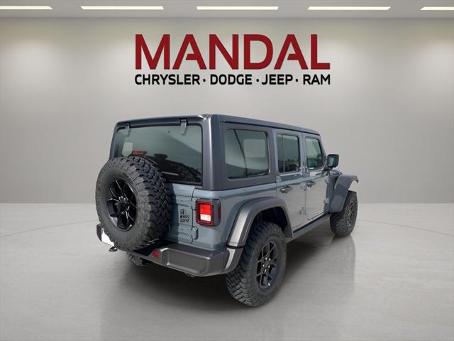 2025 Jeep Wrangler 4xe WRANGLER 4-DOOR WILLYS 4xe