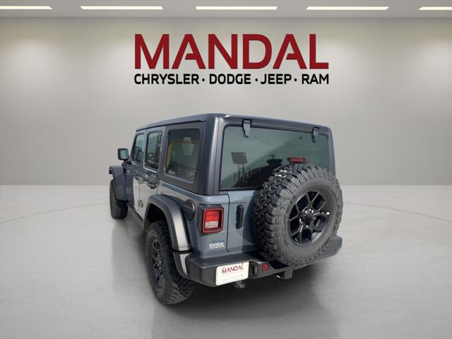 2025 Jeep Wrangler 4xe WRANGLER 4-DOOR WILLYS 4xe