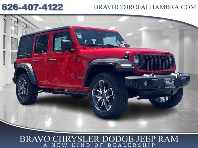 2025 Jeep Wrangler 4xe WRANGLER 4-DOOR SPORT S 4xe
