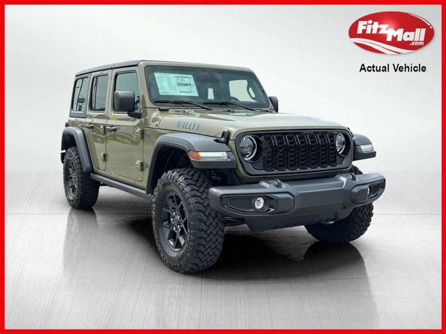 2025 Jeep Wrangler 4xe WRANGLER 4-DOOR WILLYS 4xe