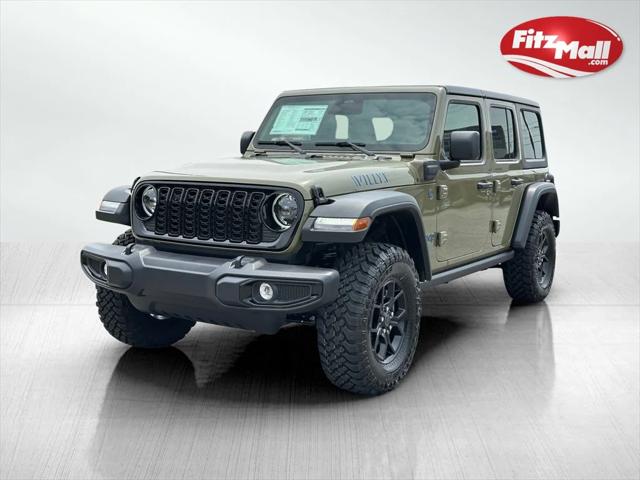 2025 Jeep Wrangler 4xe WRANGLER 4-DOOR WILLYS 4xe