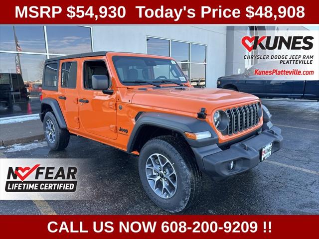 2025 Jeep Wrangler 4-Door Summit 4x4 for sale in Platteville, WI