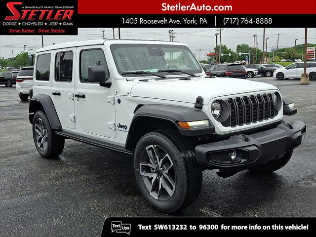 2025 Jeep Wrangler 4xe WRANGLER 4-DOOR SPORT S 4xe