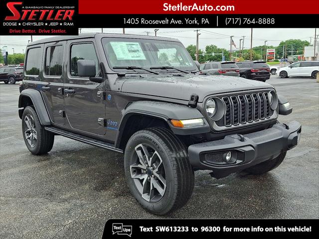 2025 Jeep Wrangler 4xe WRANGLER 4-DOOR SPORT S 4xe