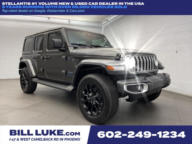 2025 Jeep Wrangler 4xe WRANGLER 4-DOOR SAHARA 4xe
