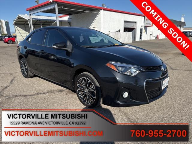 2016 Toyota Corolla S