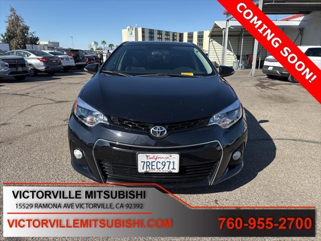 2016 Toyota Corolla S