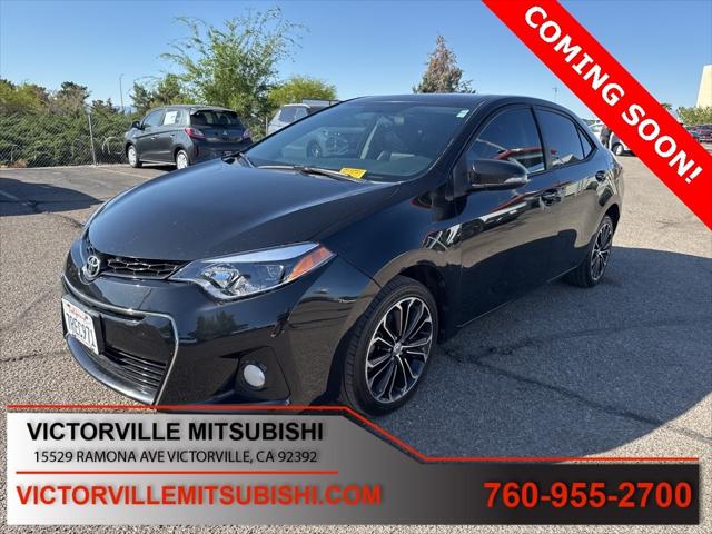 2016 Toyota Corolla S