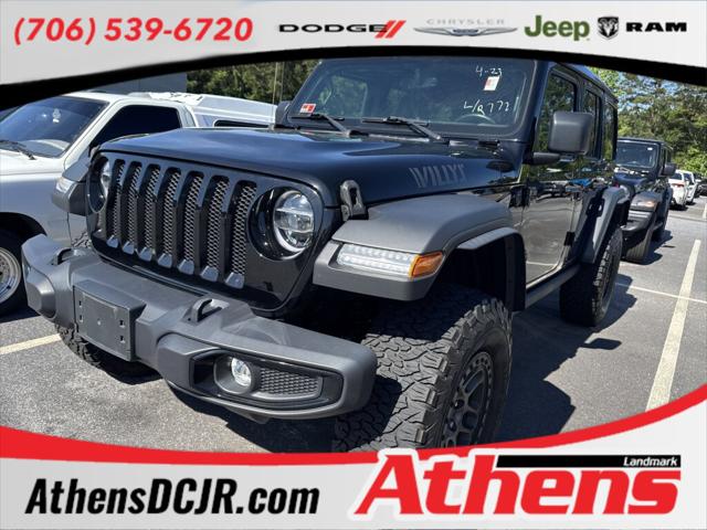 2022 Jeep Wrangler Unlimited Willys