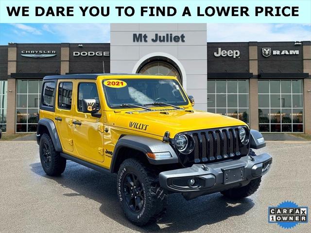 2021 Jeep Wrangler Unlimited Willys 4x4