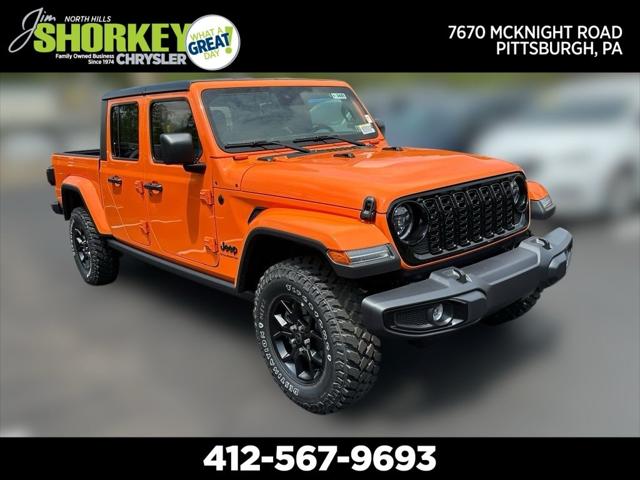 2025 Jeep Gladiator GLADIATOR WILLYS 4X4 2025 Jeep Gladiator GLADIATOR WILLYS 4X4