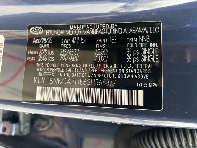 2025 Hyundai Tucson SE