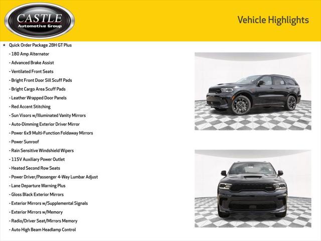2025 Dodge Durango DURANGO GT PLUS AWD