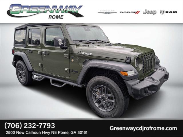 2024 Jeep Wrangler 4-Door Sport S 4x4