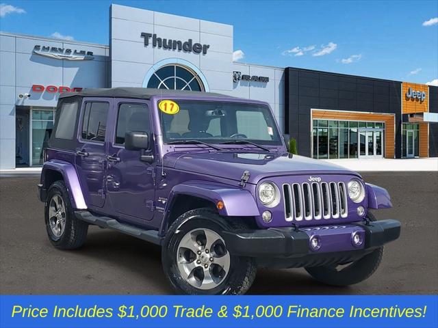2017 Jeep Wrangler Unlimited Sahara 4x4