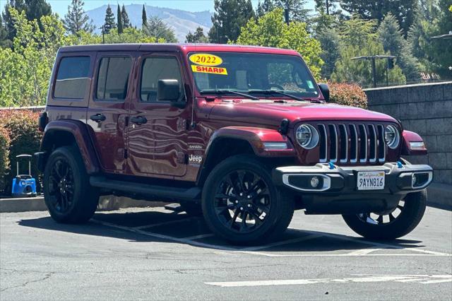 2022 Jeep Wrangler 4xe Unlimited Sahara 4x4