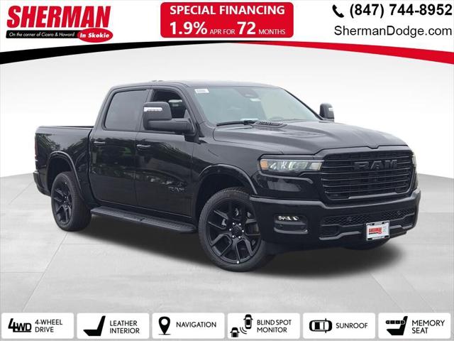 2025 RAM Ram 1500 RAM 1500 LARAMIE CREW CAB 4X4 57 BOX