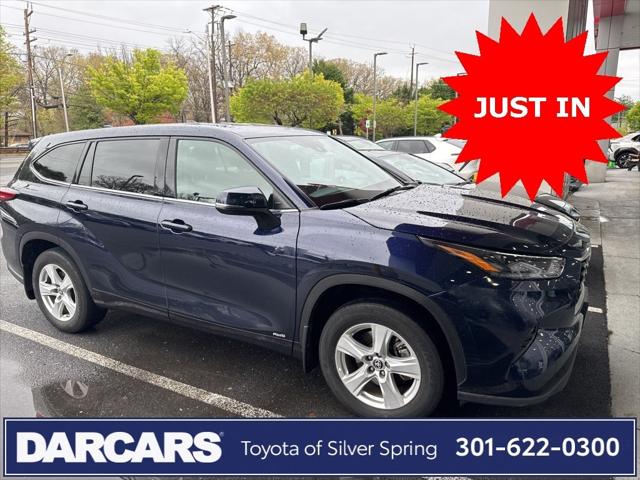 2022 Toyota Highlander Hybrid LE