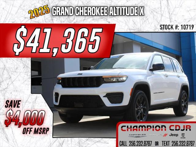 2025 Jeep Grand Cherokee GRAND CHEROKEE ALTITUDE X 4X4