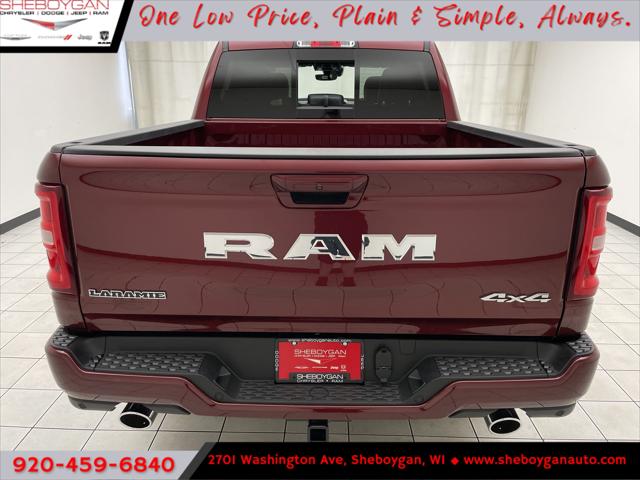 2025 RAM Ram 1500 RAM 1500 LARAMIE CREW CAB 4X4 57 BOX