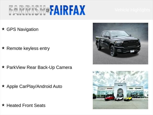 2025 RAM Ram 1500 RAM 1500 BIG HORN CREW CAB 4X4 57 BOX