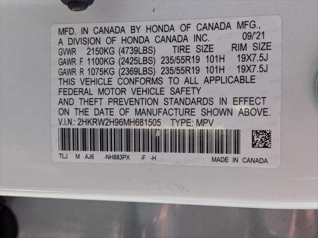 2021 Honda CR-V AWD Touring