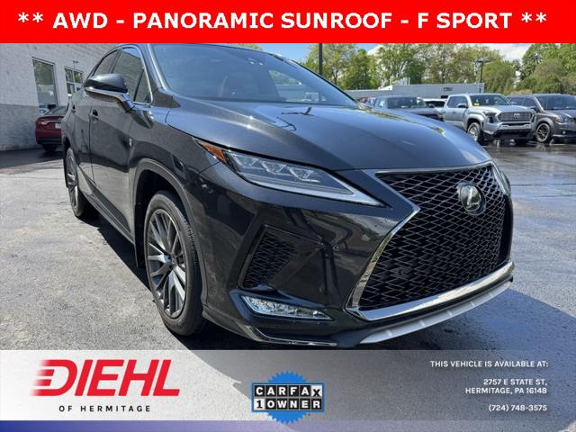 2022 Lexus RX 350 F SPORT Handling