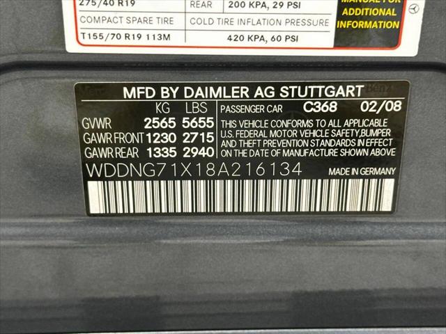 2008 Mercedes-Benz S 550 S 550