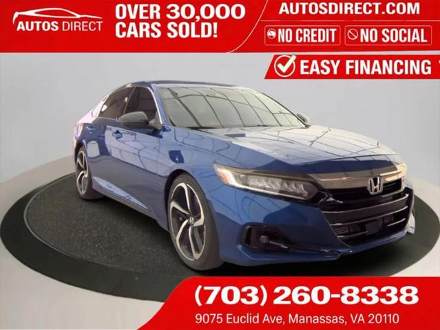 2021 Honda Accord Sport for sale in Fredericksburg, VA