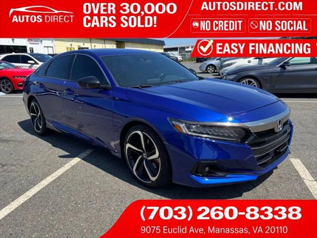 2021 Honda Accord Sport for sale in Fredericksburg, VA