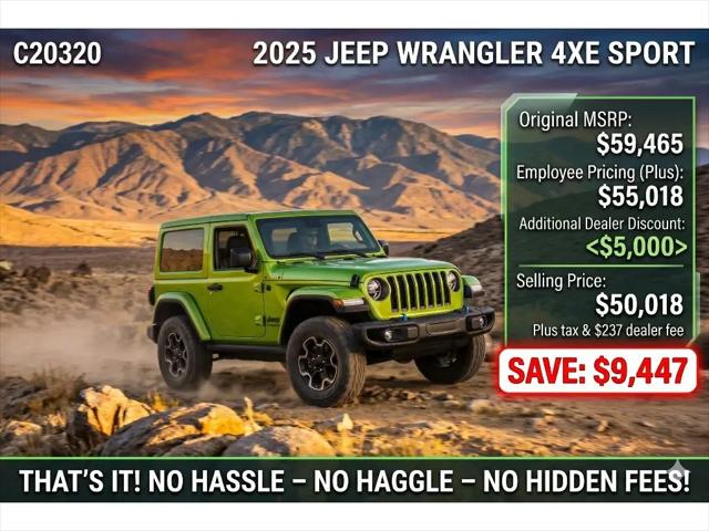2025 Jeep Wrangler 4xe Sport S 4xe