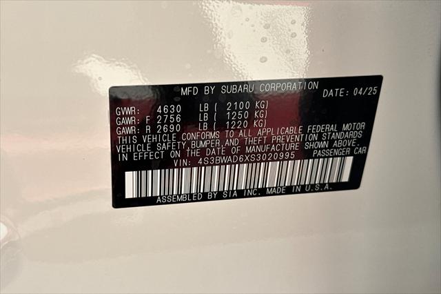 2025 Subaru Legacy Premium