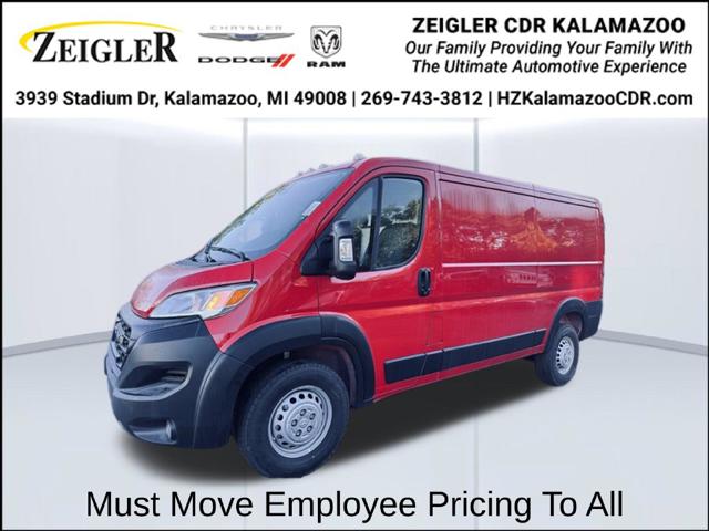 2025 Ram ProMaster Cargo Van Tradesman Low Roof 136 WB w/Pass Seat for sale in Kalamazoo, MI