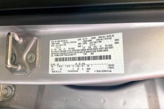Used 2019 Ford Escape For Sale in Millington, TN