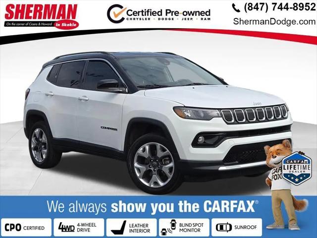 2022 Jeep Compass Limited 4x4 for sale in Skokie, IL