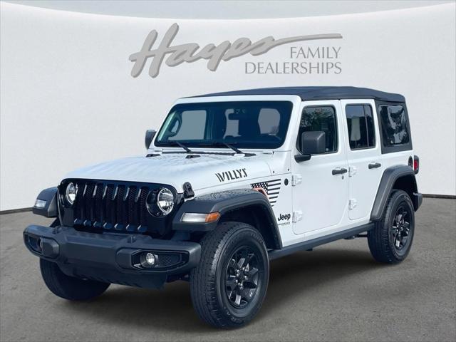 2022 Jeep Wrangler Unlimited Willys Sport 4x4 2022 Jeep Wrangler Unlimited Willys Sport 4x4