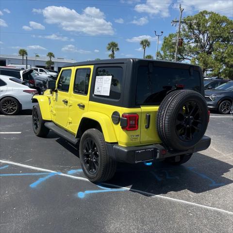 2022 Jeep Wrangler 4xe Unlimited Sahara 4x4