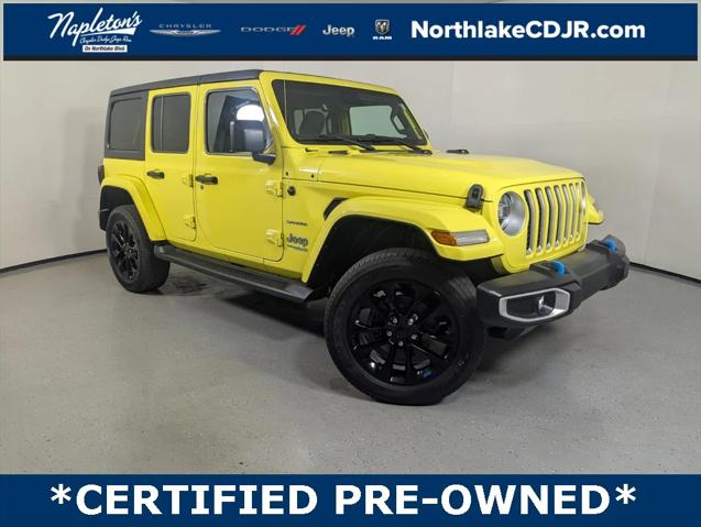 2022 Jeep Wrangler 4xe Unlimited Sahara 4x4