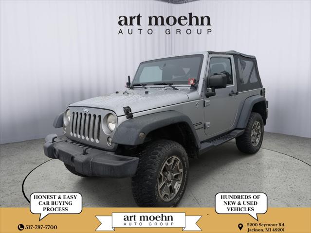 Used 2014 Jeep Wrangler For Sale in Jackson, MI
