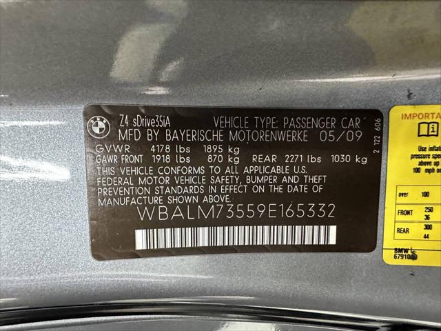 2009 BMW Z4 sDrive35i