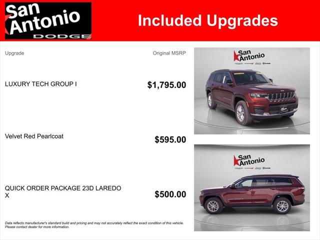 2025 Jeep Grand Cherokee L Laredo X 4x2
