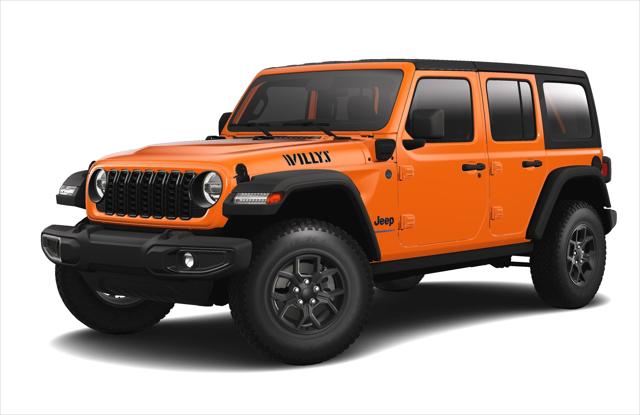 2025 Jeep Wrangler 4xe WRANGLER 4-DOOR WILLYS 4xe