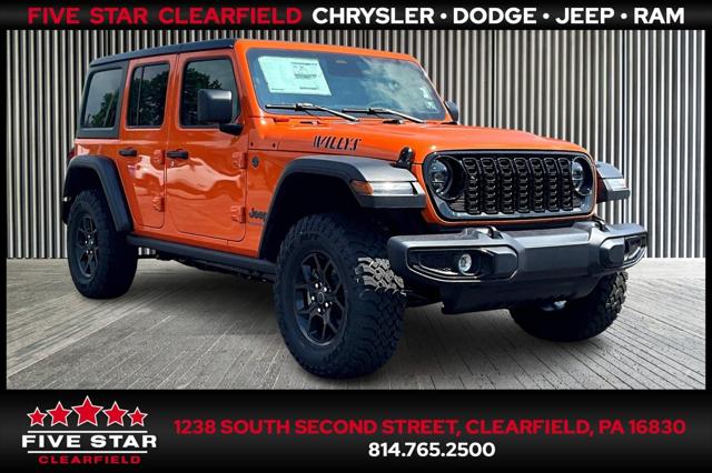 2025 Jeep Wrangler 4xe WRANGLER 4-DOOR WILLYS 4xe